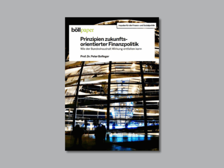 Prinzipien zukunftsorientierter Finanzpolitik Titlebild