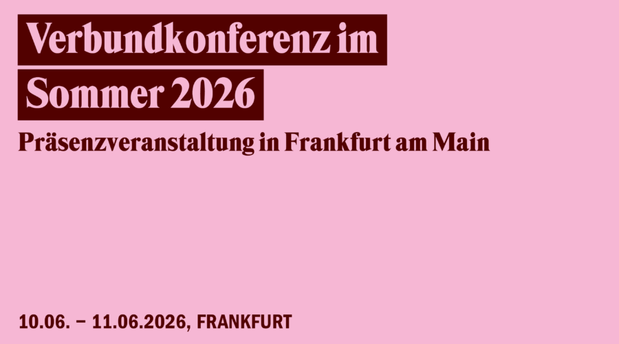 Verbundkonferenz im Sommer 2026 Titlebild